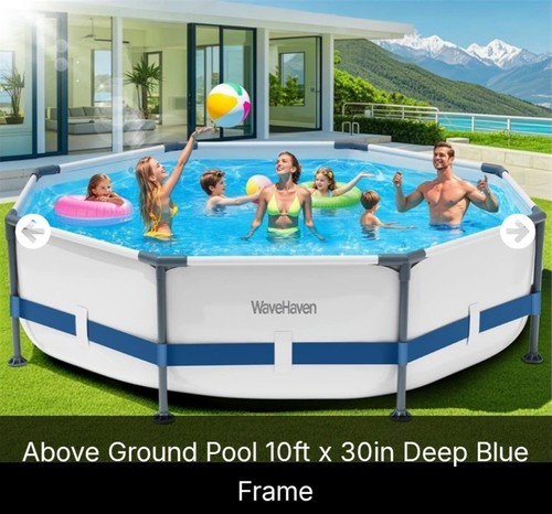Wavehaven above ground pool - above,